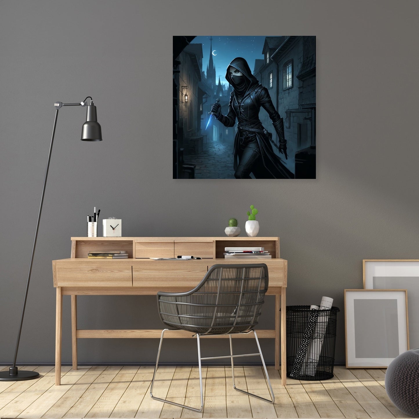 Stealthy Assassin Canvas