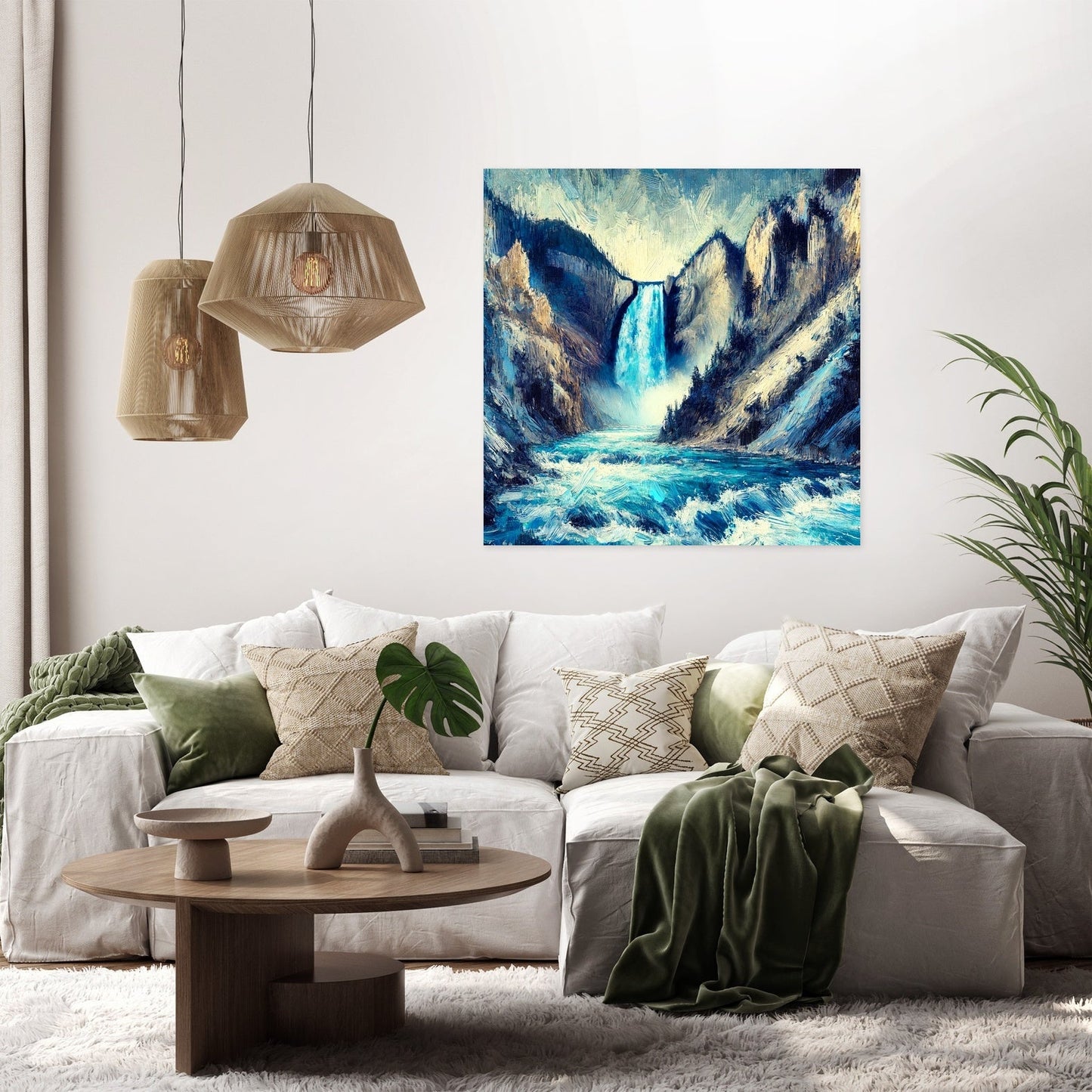 Cascading Majesty Canvas