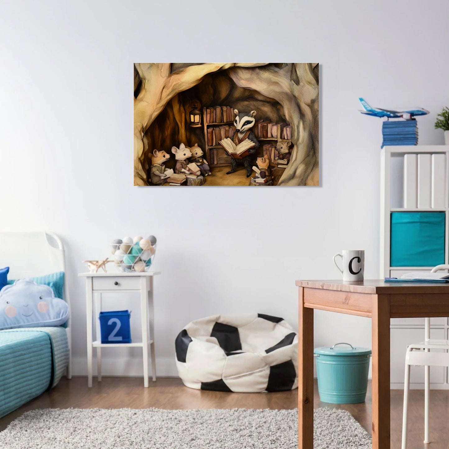 Badger's Storybook Canvas