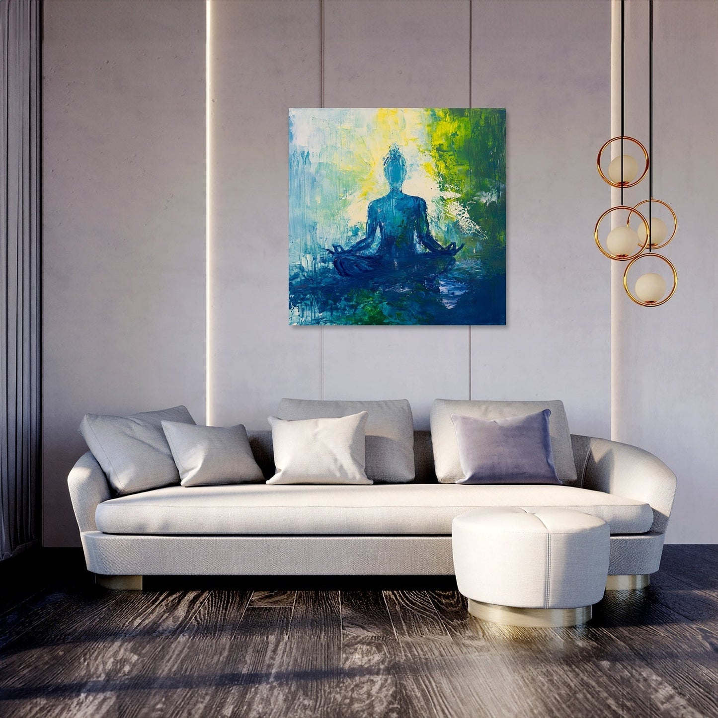 Mindfulness Meditative Canvas
