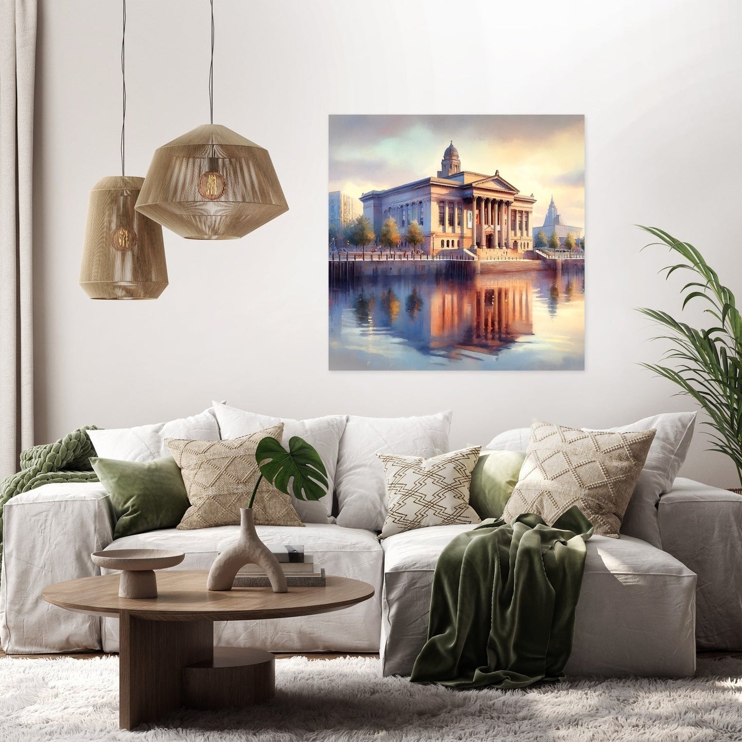 Morning Light at Liverpool Museum Canvas