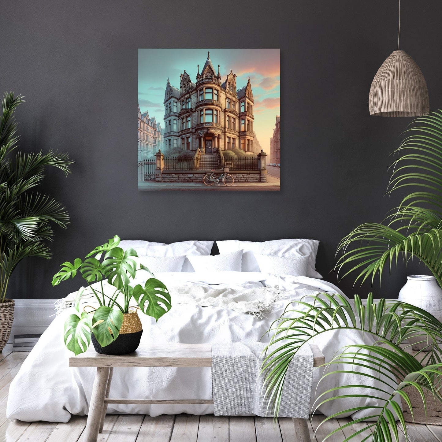 Glasgow Dawn Canvas