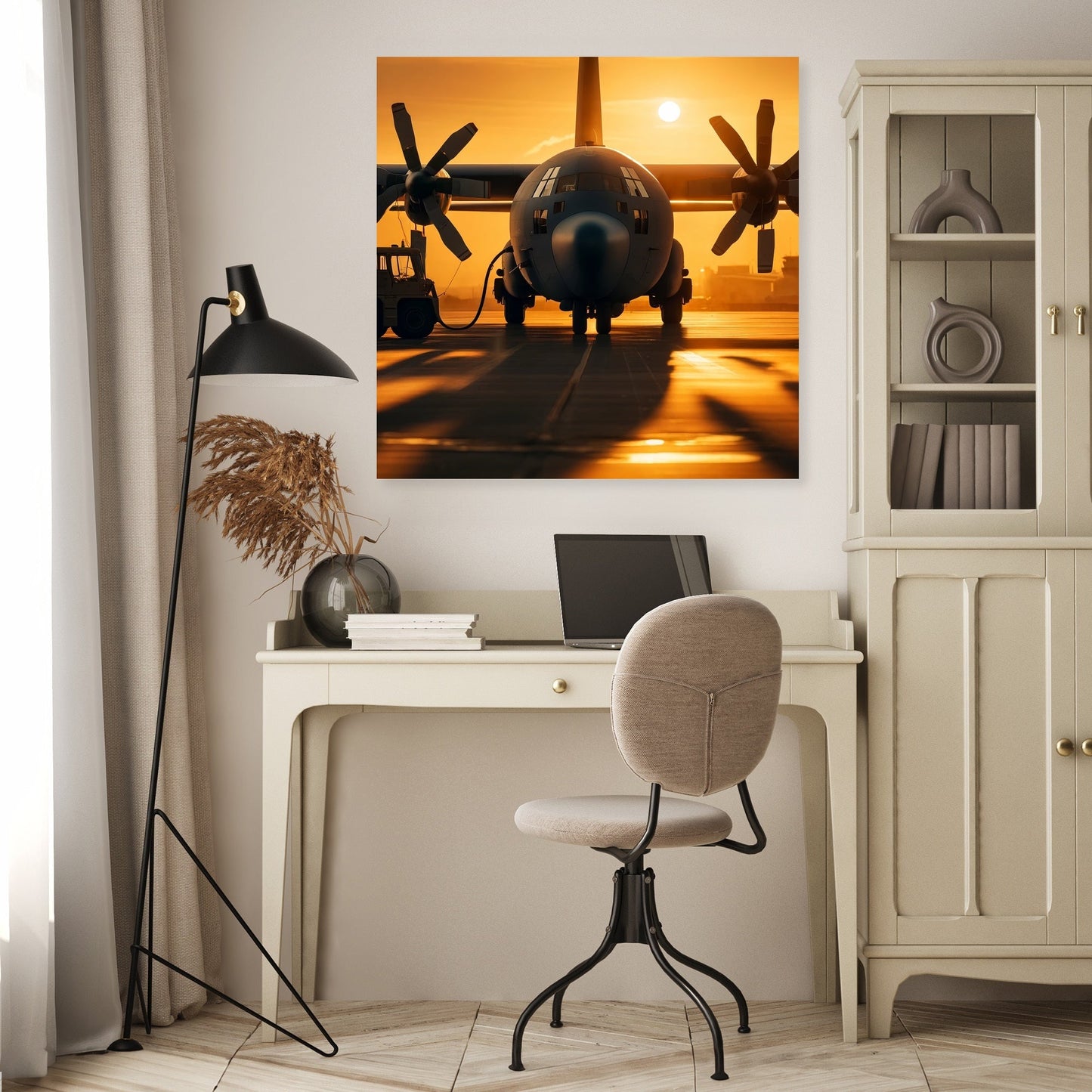 Golden Hour Mission Canvas