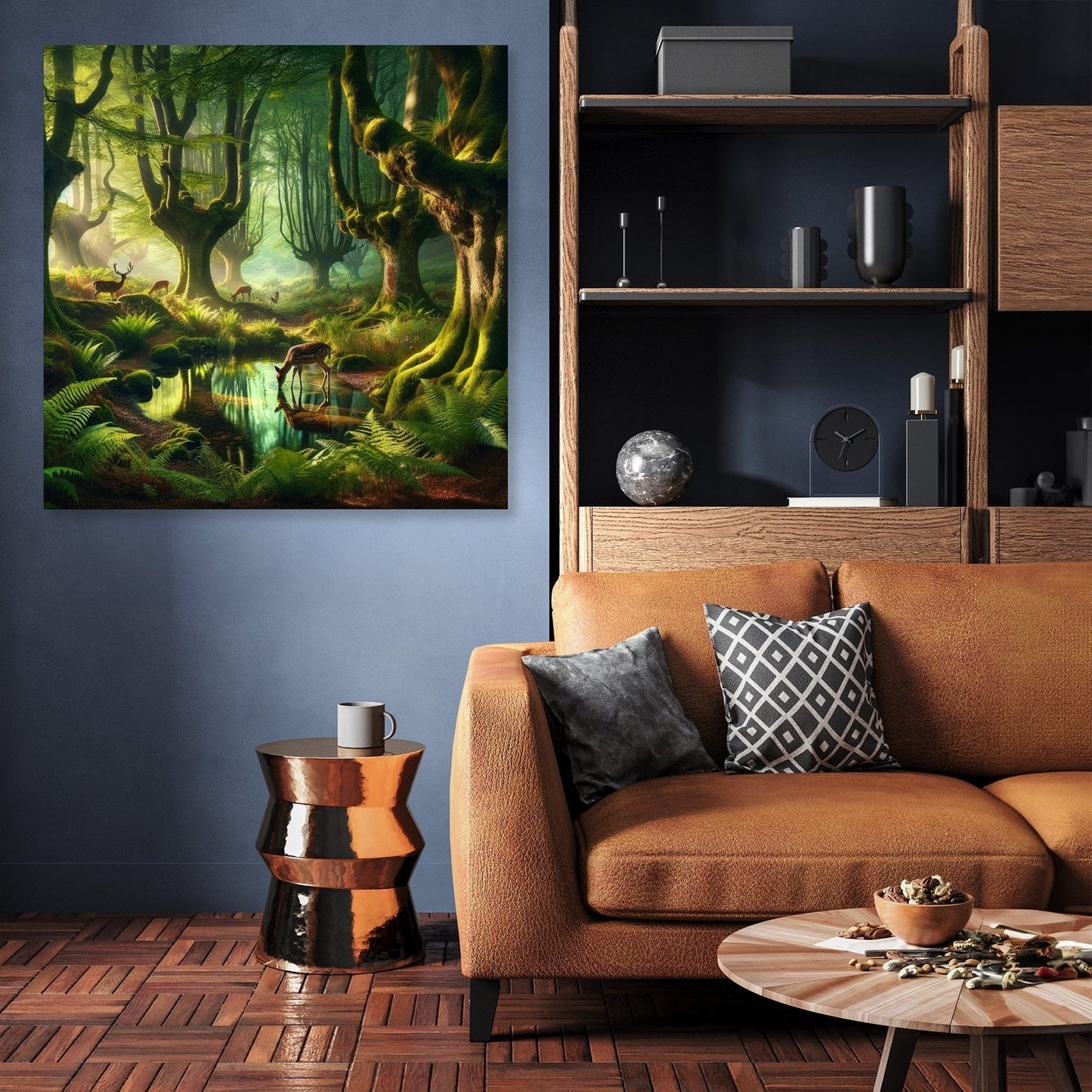 Enchanted Forest Pool Canvas