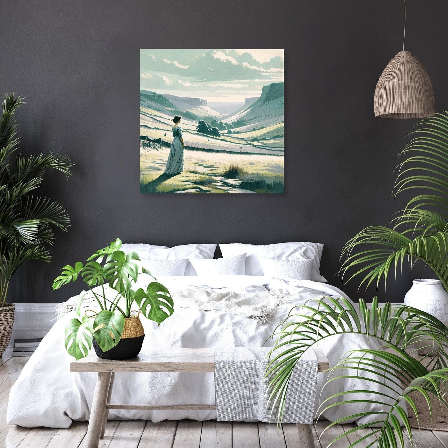 Reflective Solitude Canvas