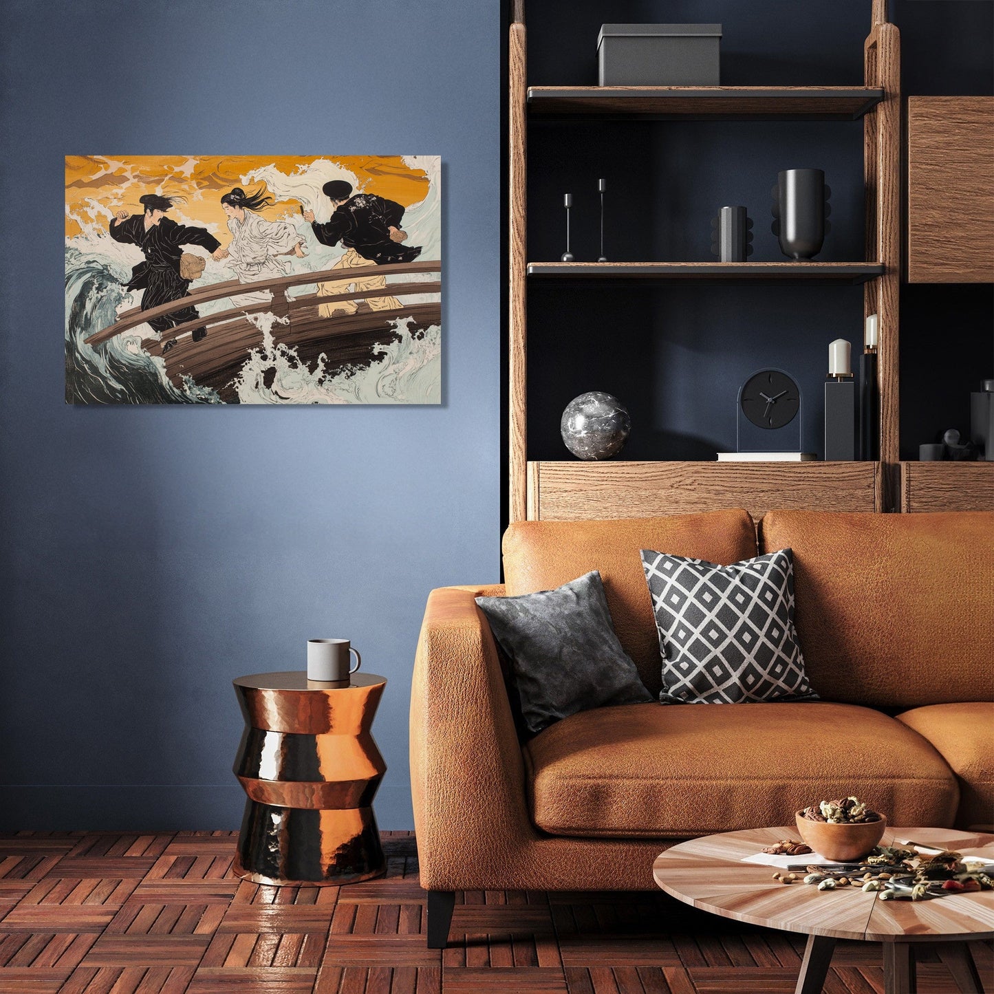 Gale-Struck Travellers Canvas