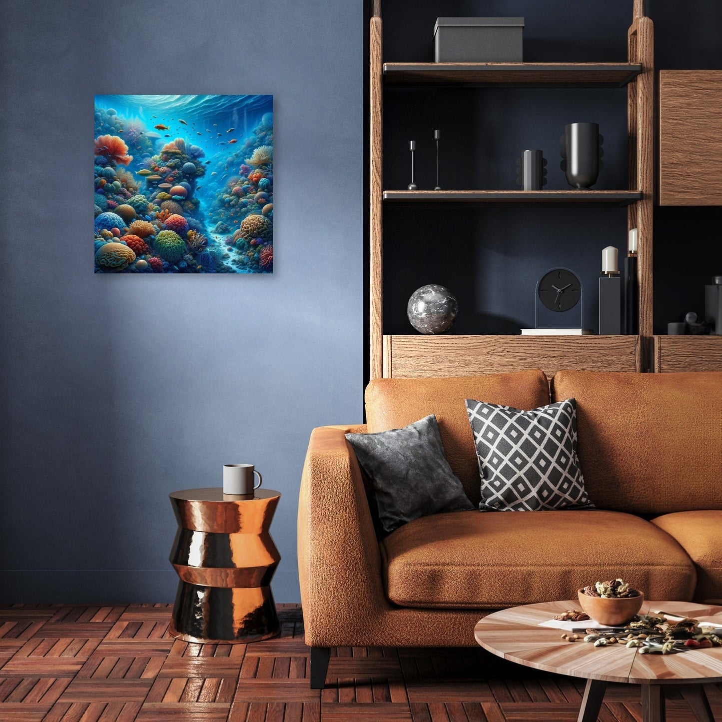 Coral Reef Symphony Canvas