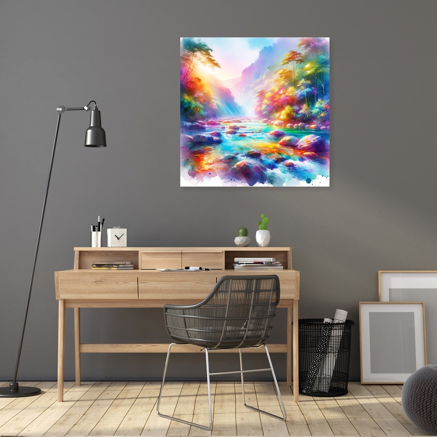 Rainbow River Canvas