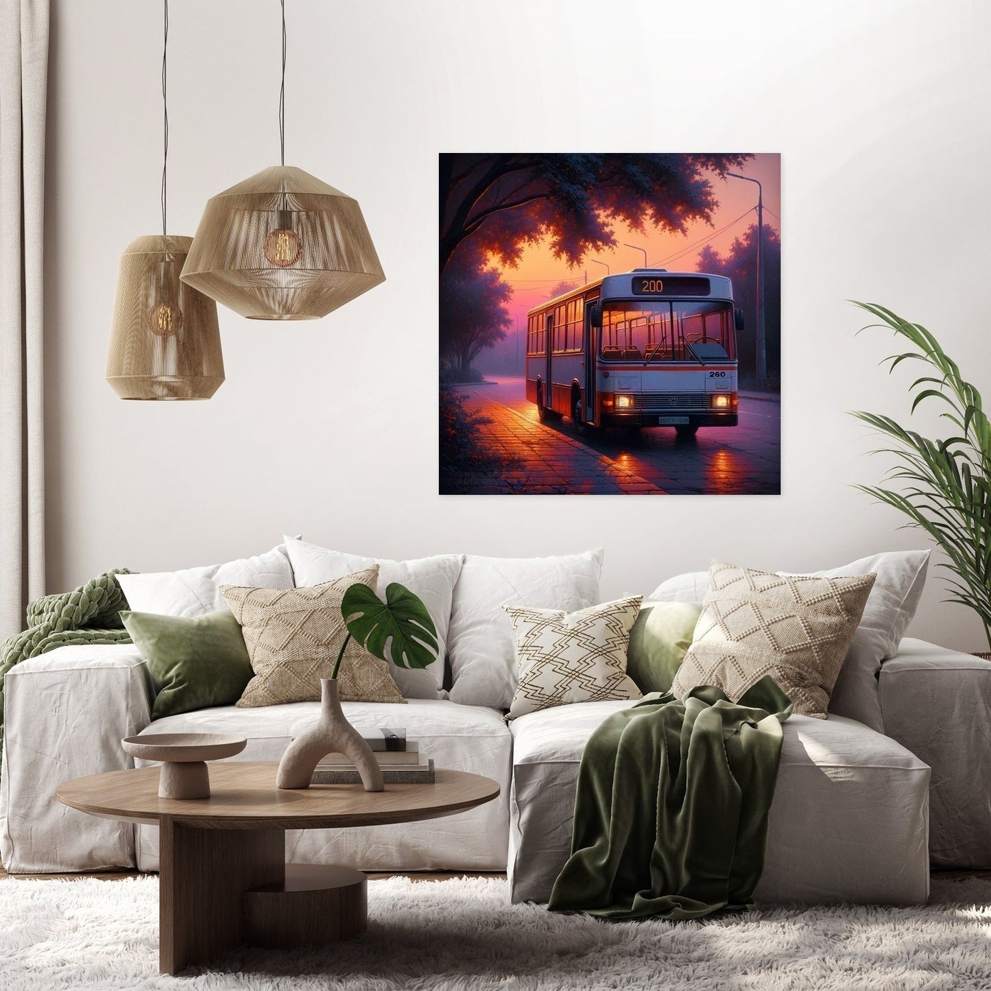 Evening Calm Canvas