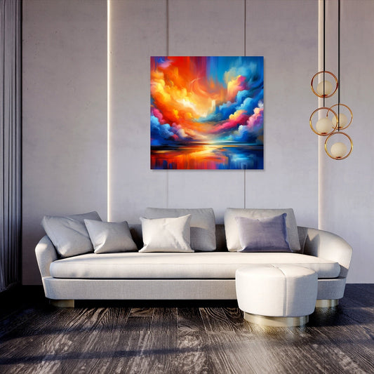 Calm Collision Canvas