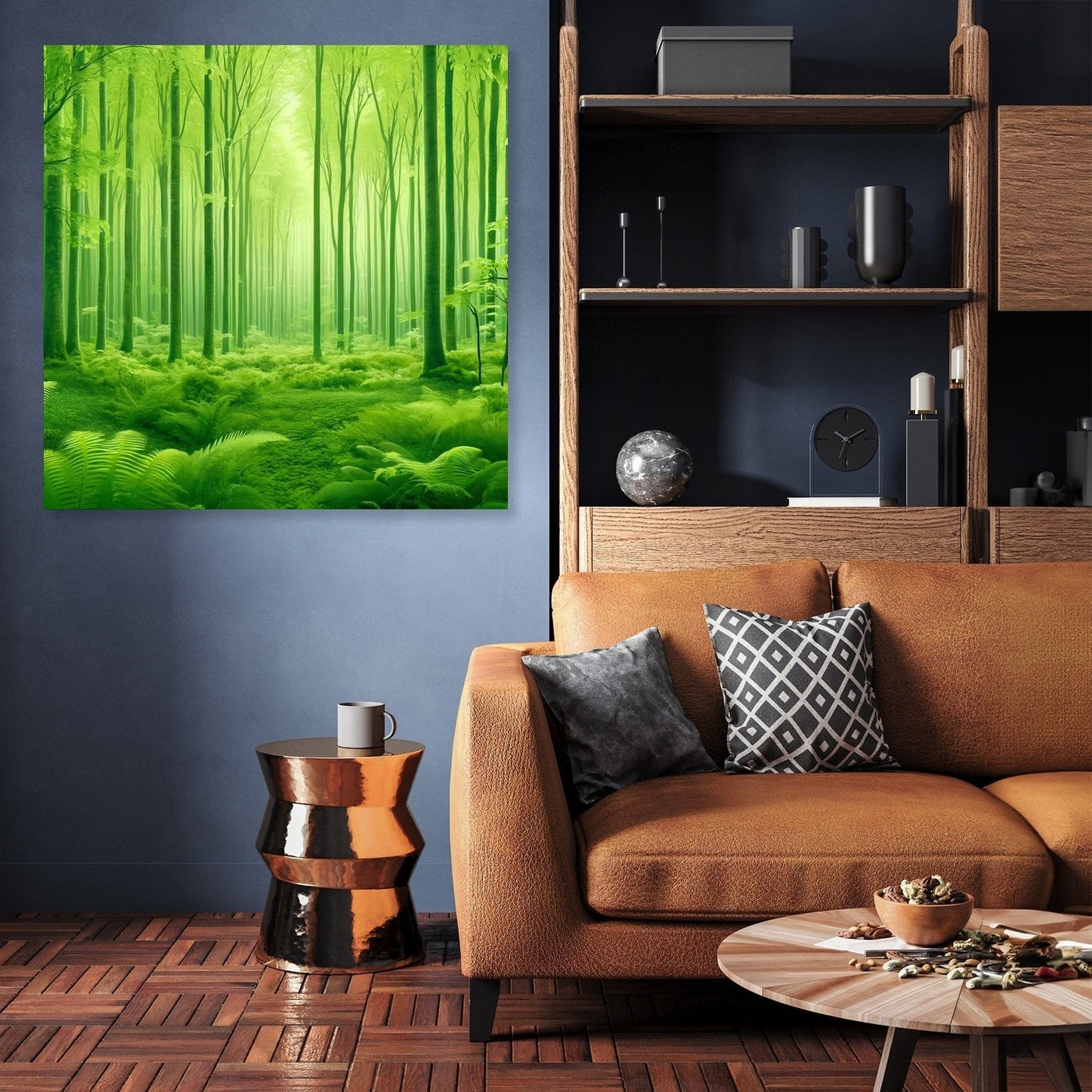 Lime Green Canopy Canvas