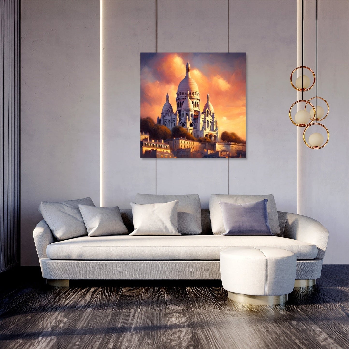 Sacré-Cœur Radiance Canvas