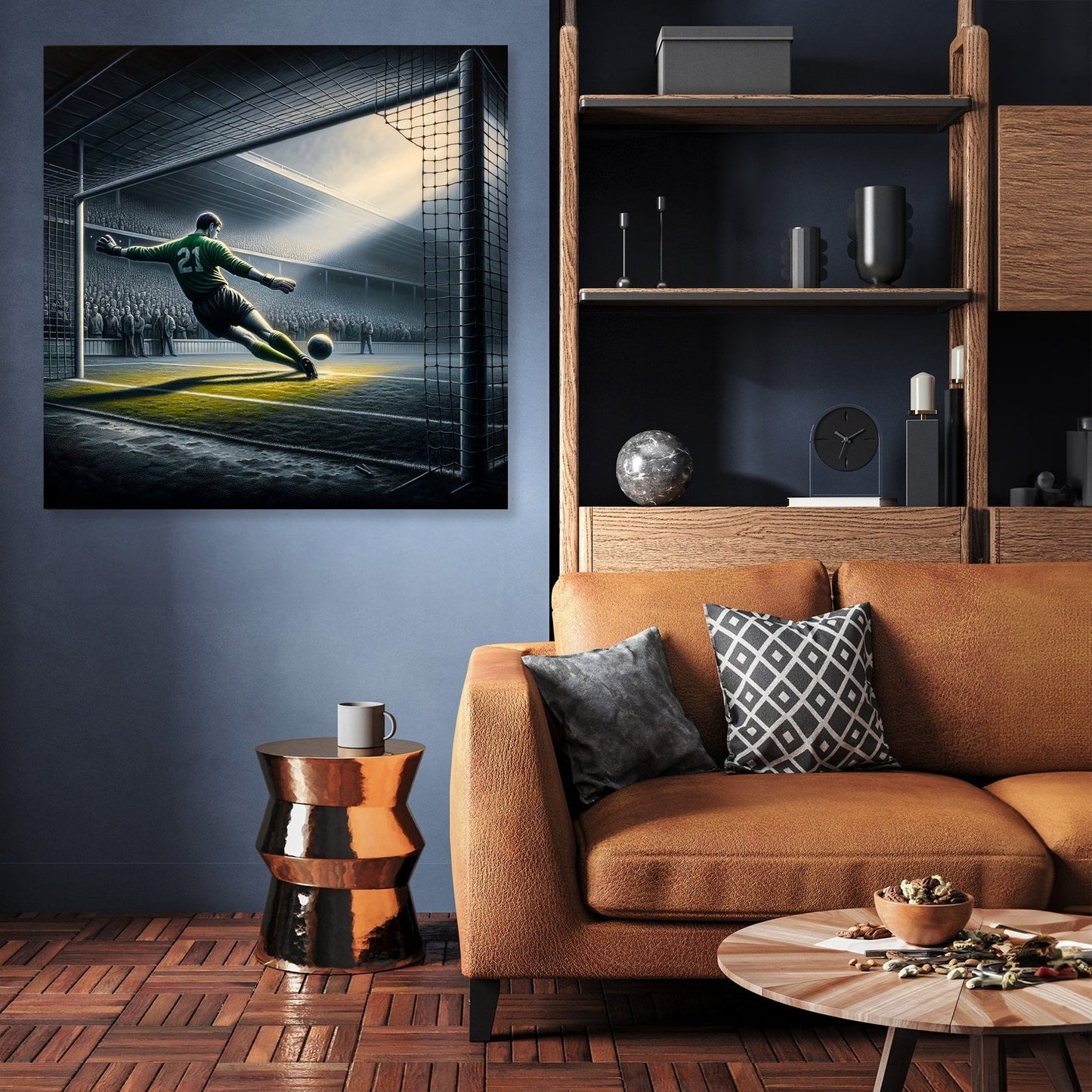 Goalkeeper's Moment Canvas