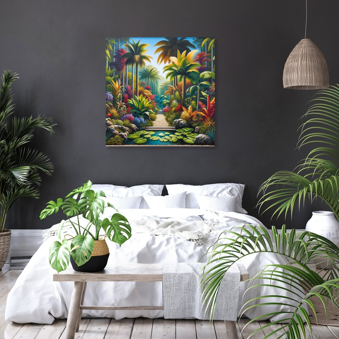 Tropical Oasis Canvas