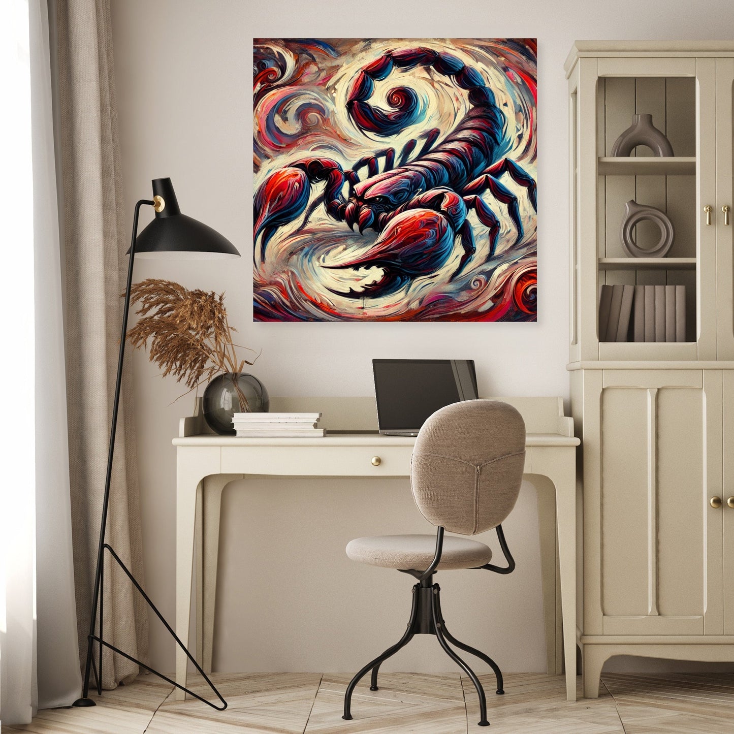Furious Scorpion Canvas