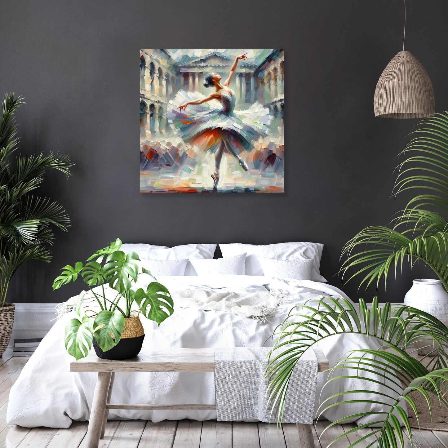 Graceful Spin Canvas