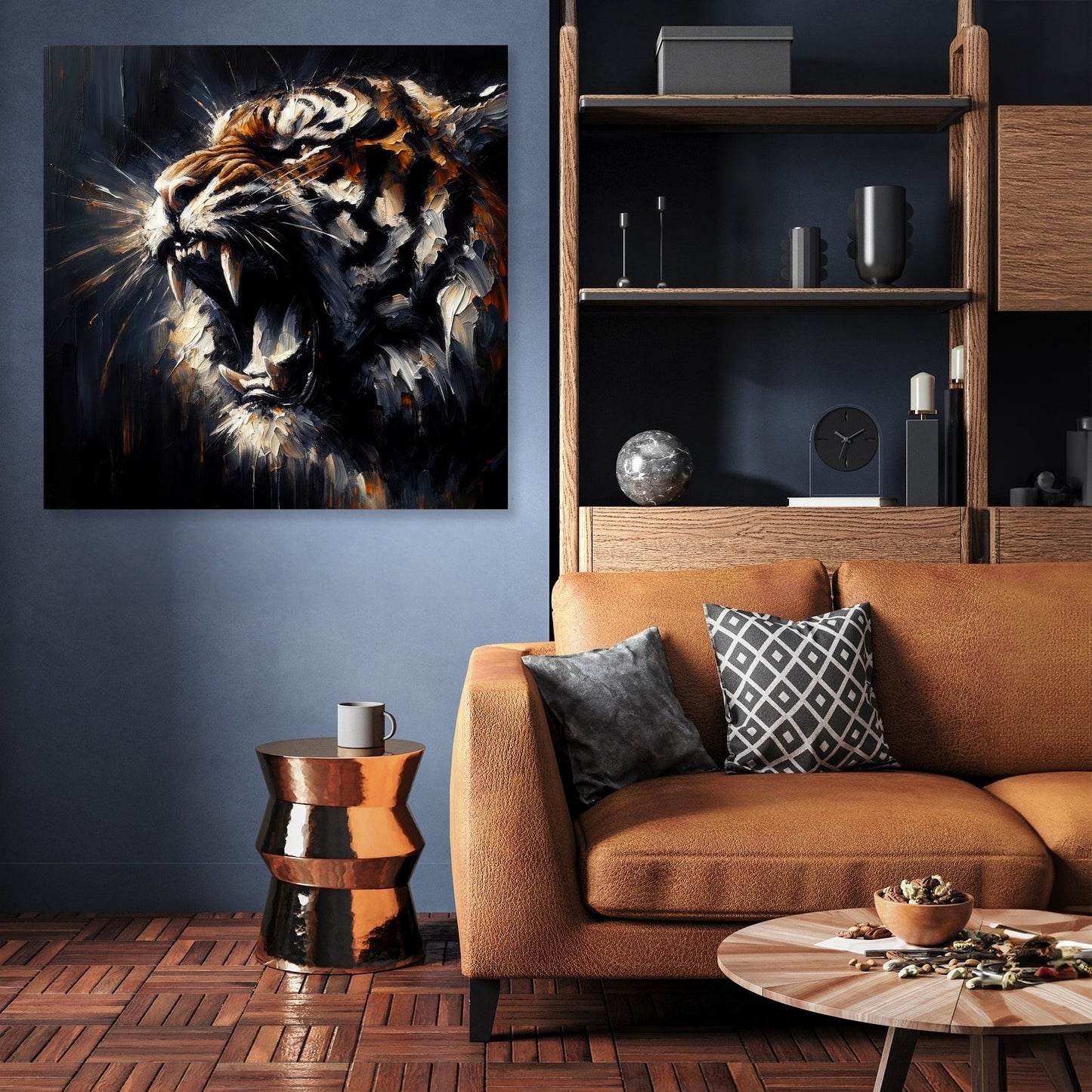 Ferocity Tiger Roar Canvas
