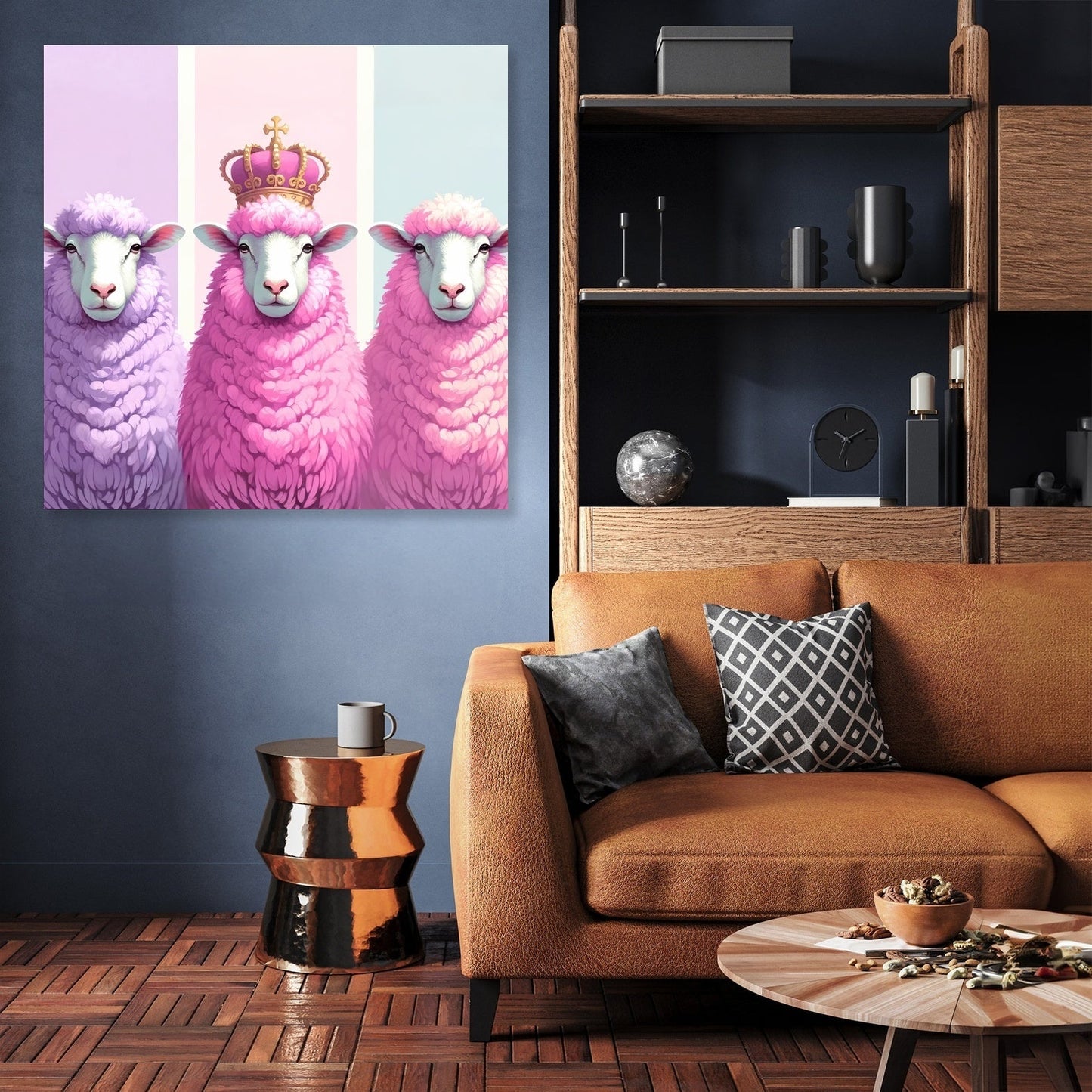 Regal Flock Canvas