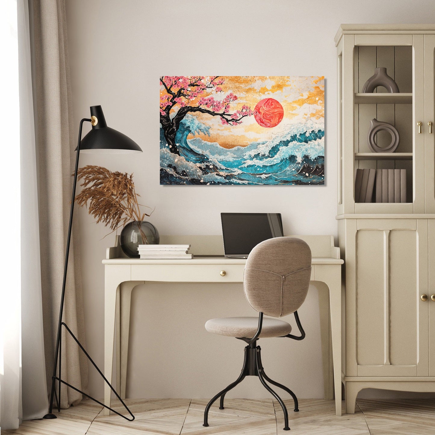 Vibrant Nature Burst Canvas