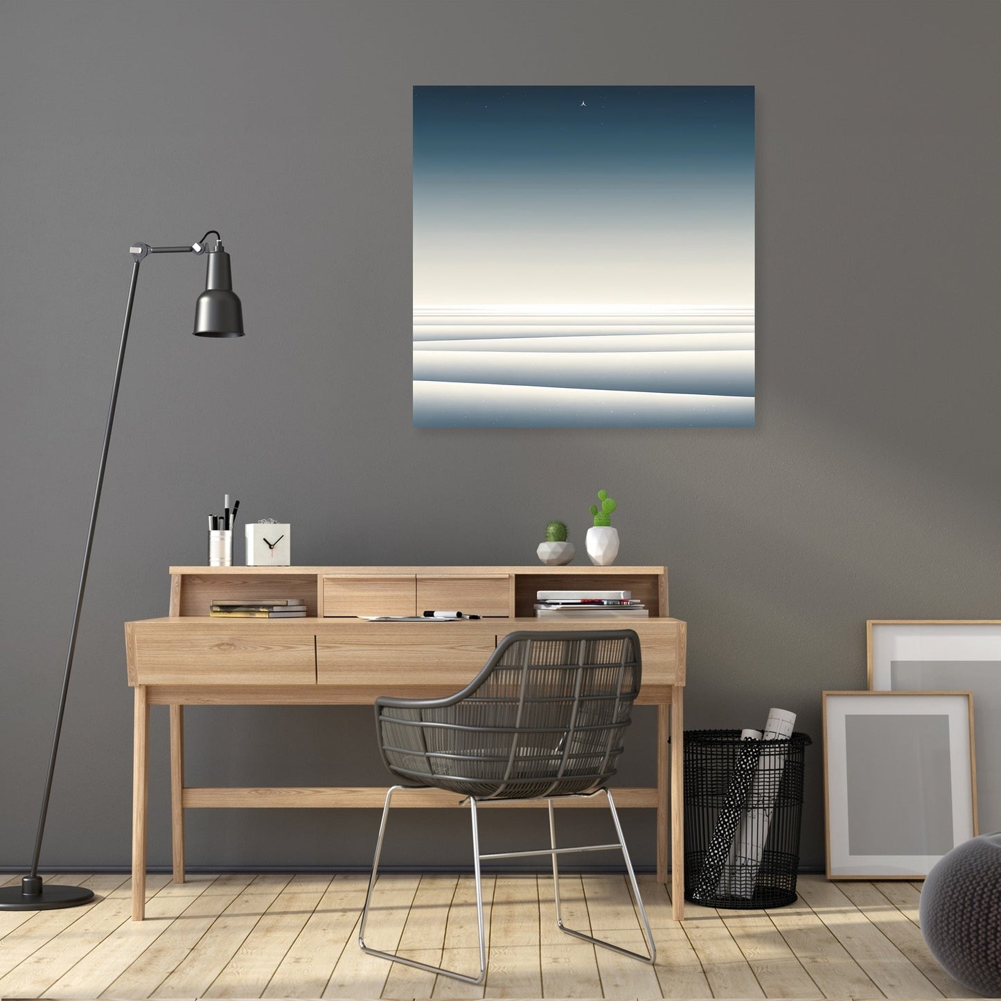 Winter Solitude Canvas