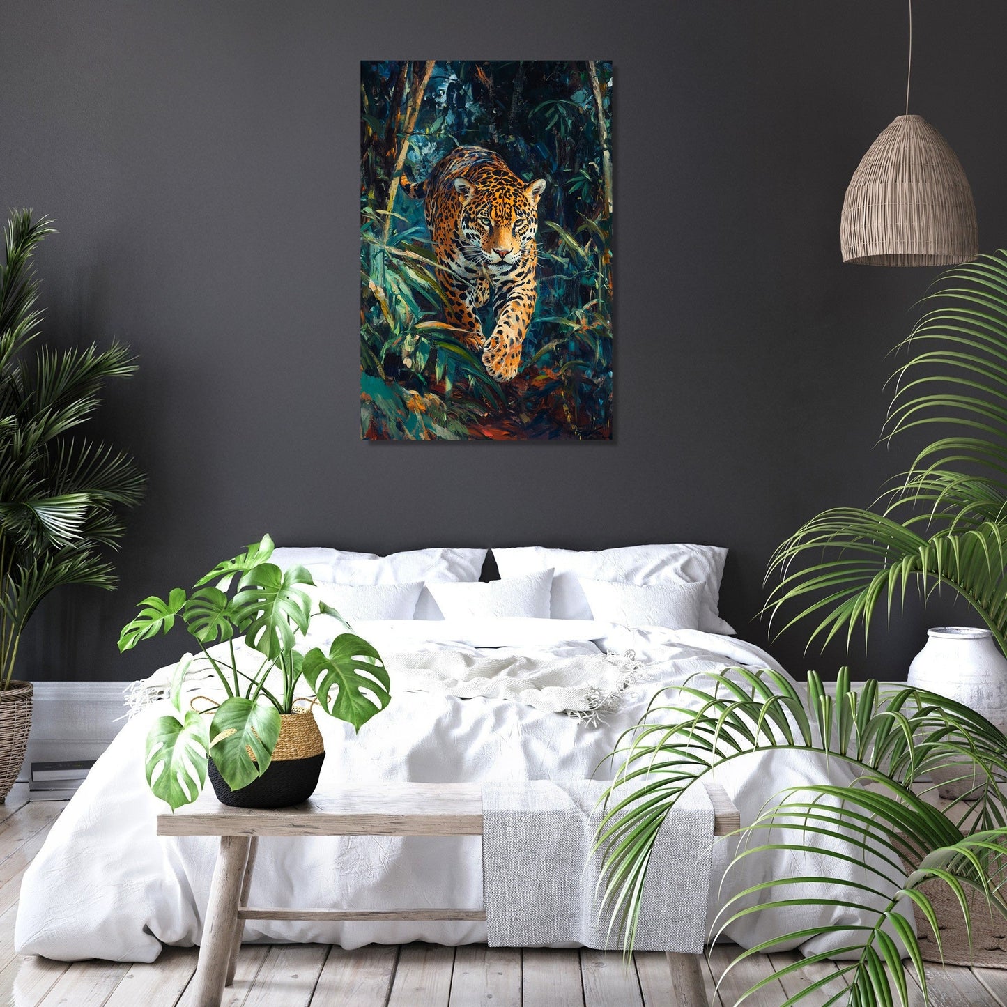 Jaguar's Shadow Canvas