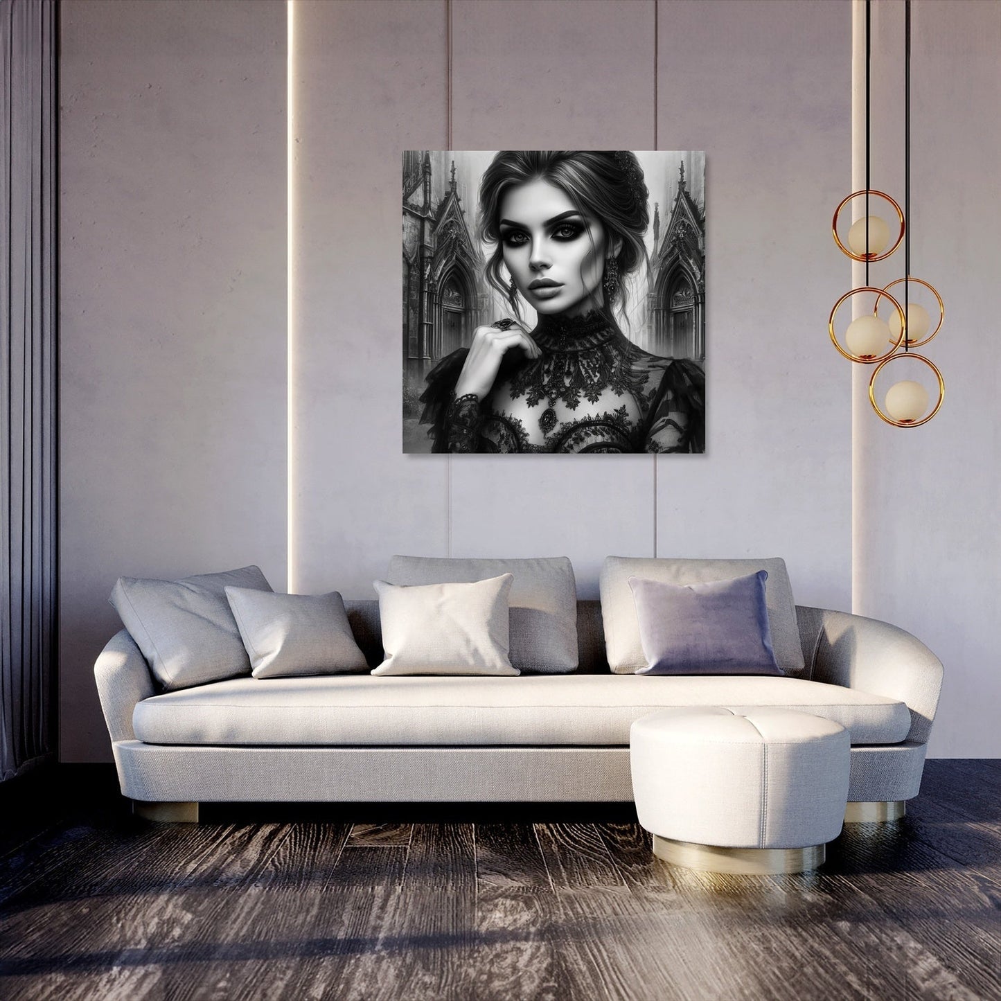 Gothic Grace Canvas