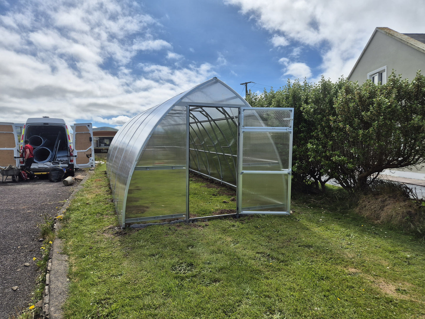 GREENHOUSE SUNGROW, 30M² (3M X 10M; 9.8FT X 33FT)