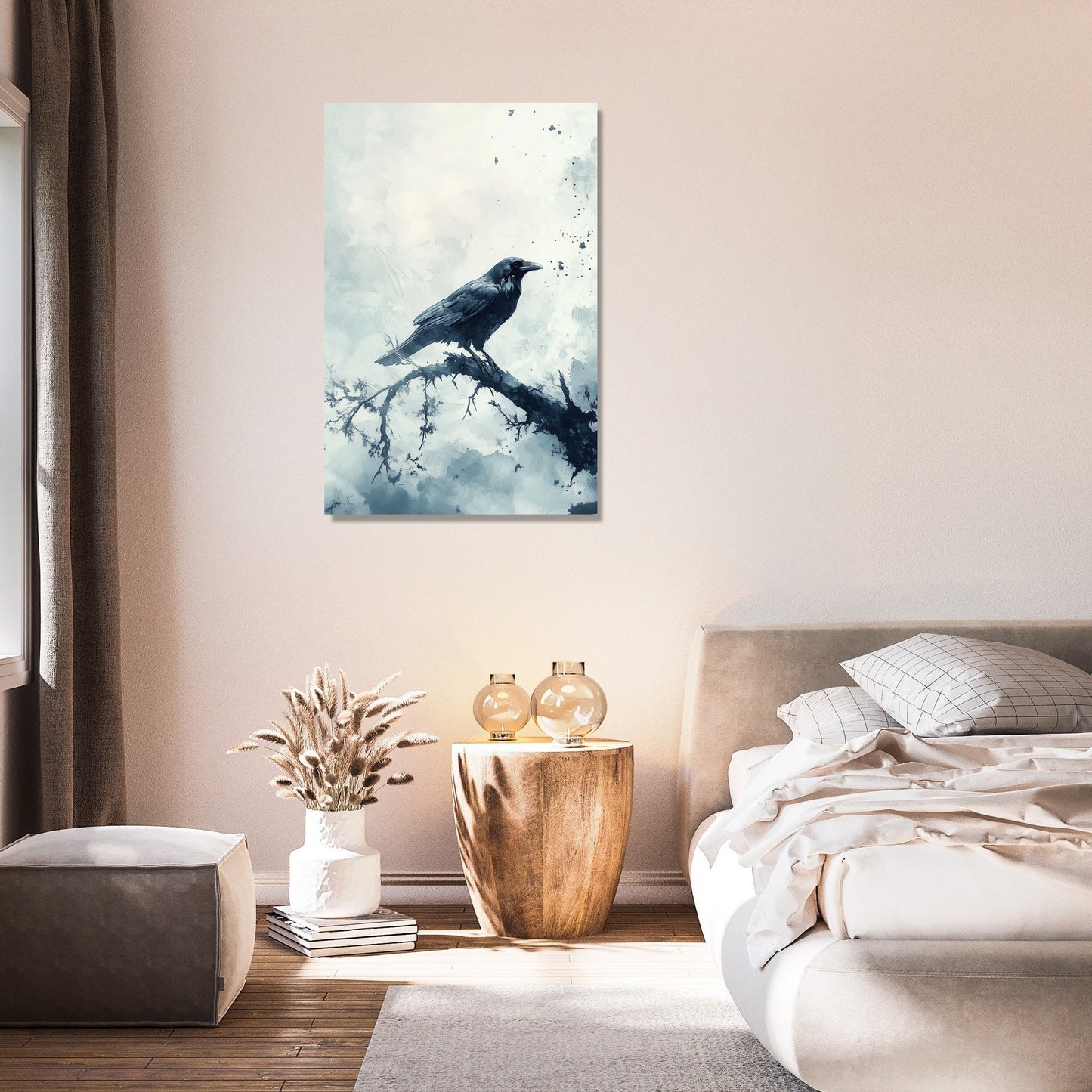Raven's Mystery Canvas