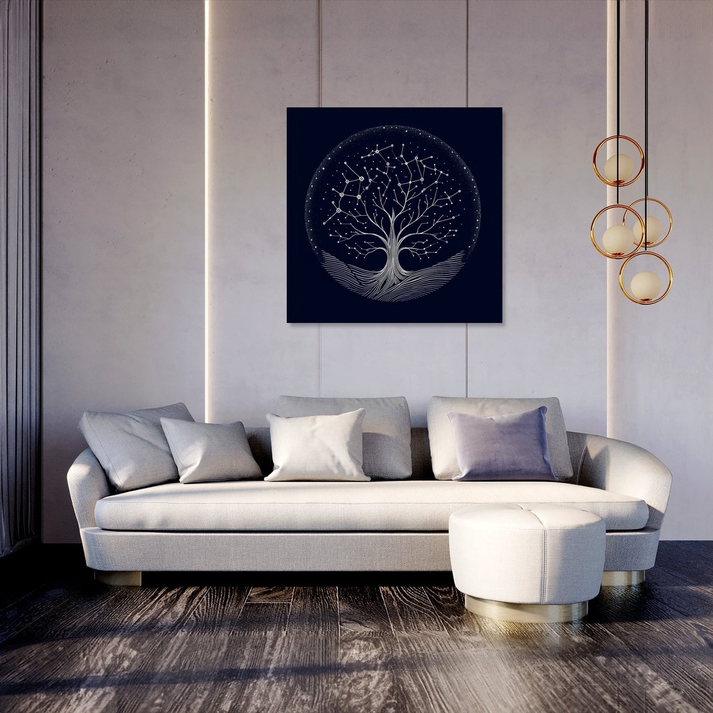 Celestial Sapling Canvas