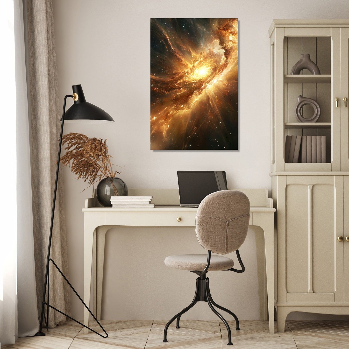 Celestial Starburst Canvas