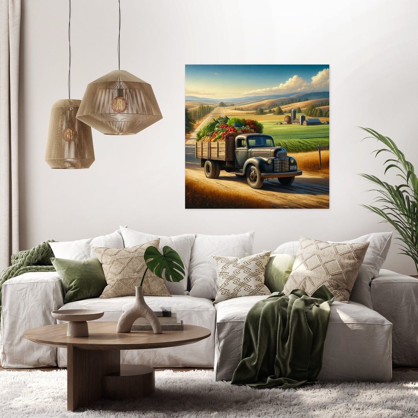 Harvest Road Journey Canvas