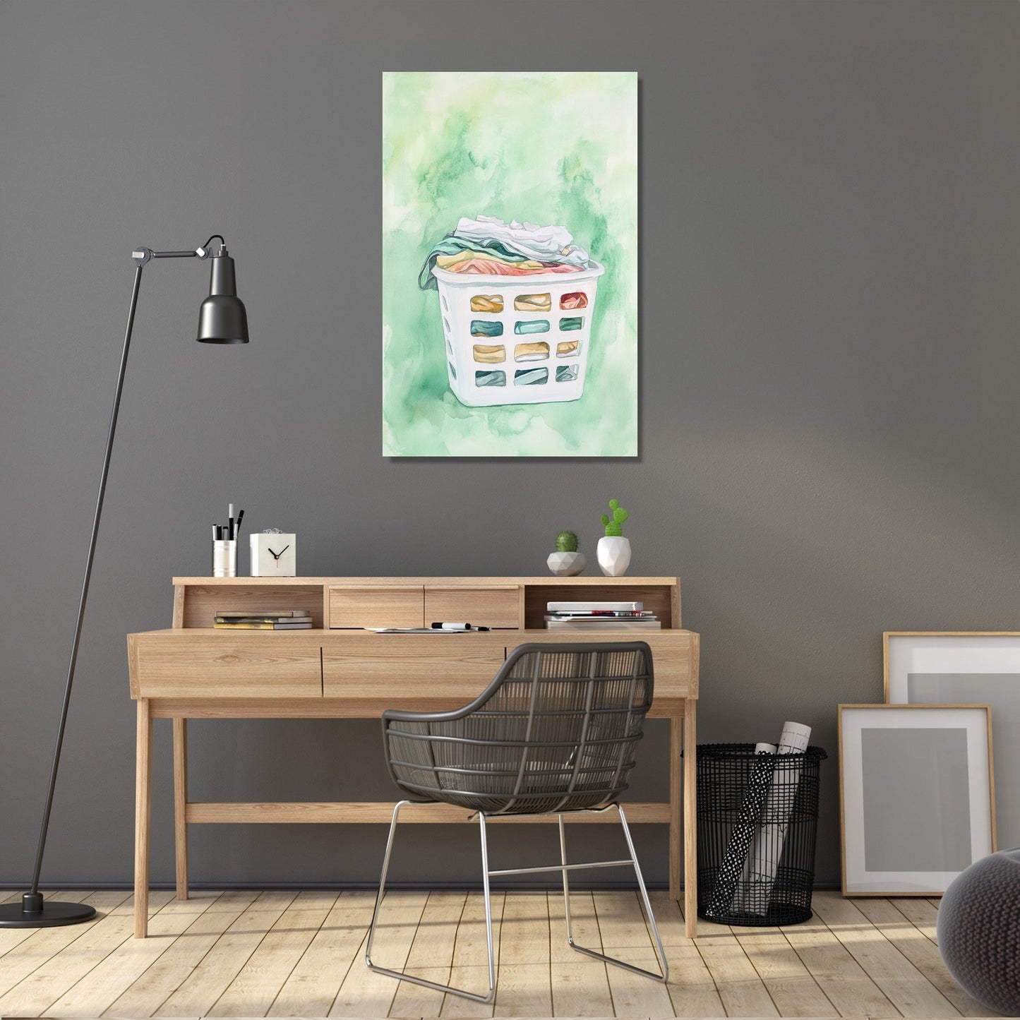 Laundry Basket Canvas