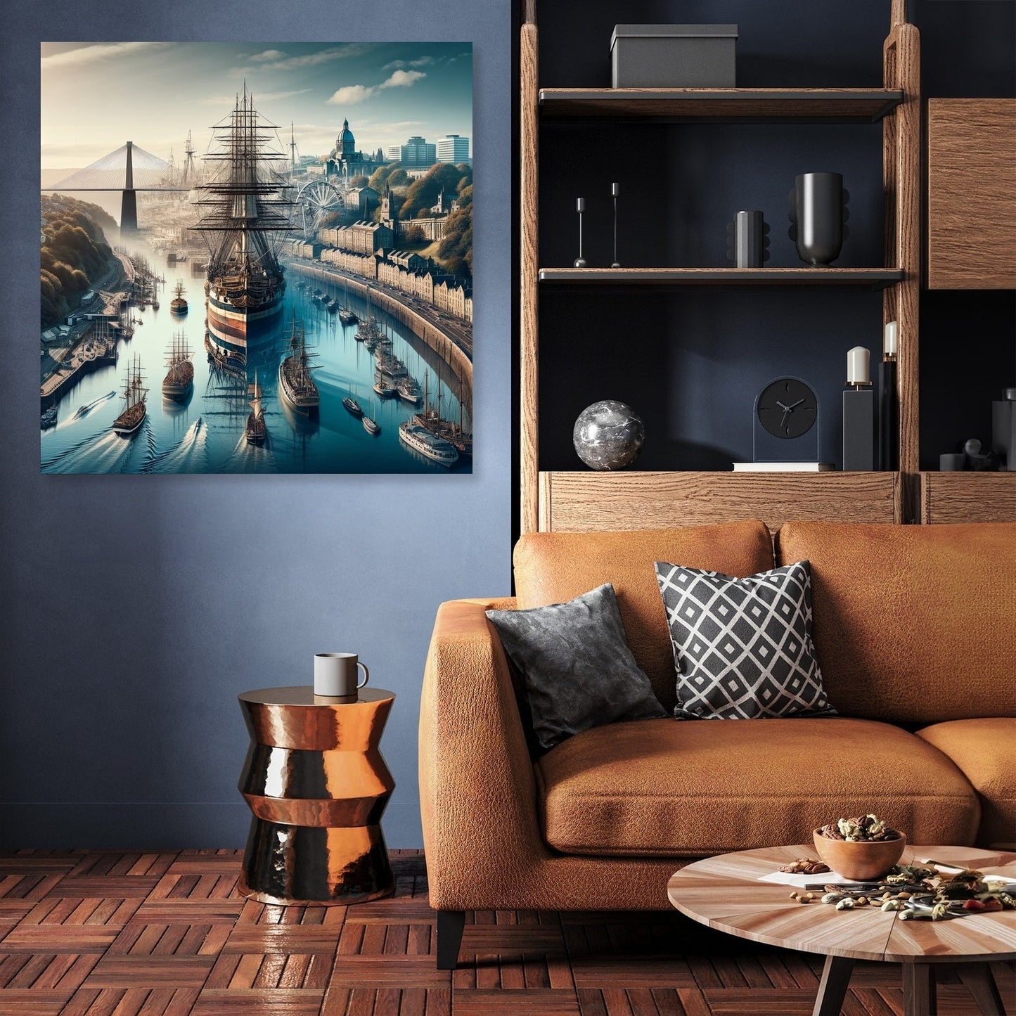 Panoramic Bristol Canvas