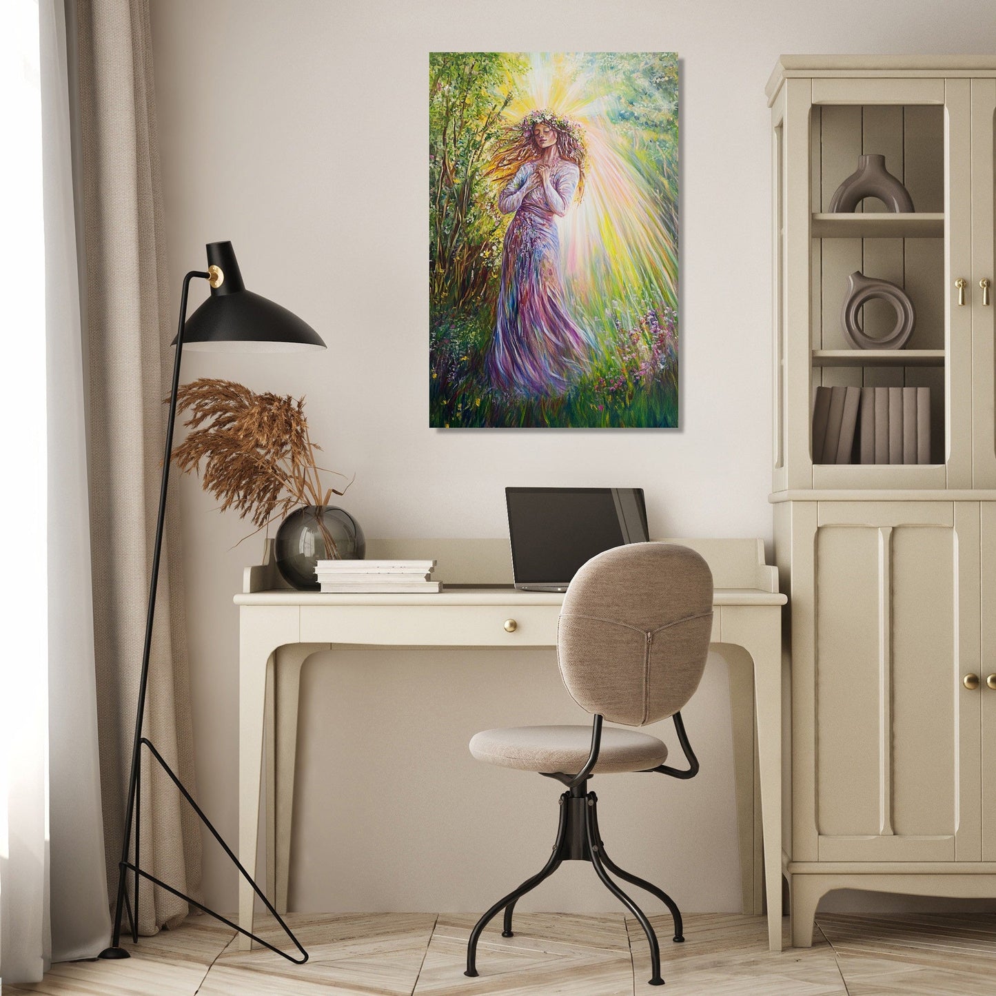 Mother Earth's Awakening Canvas