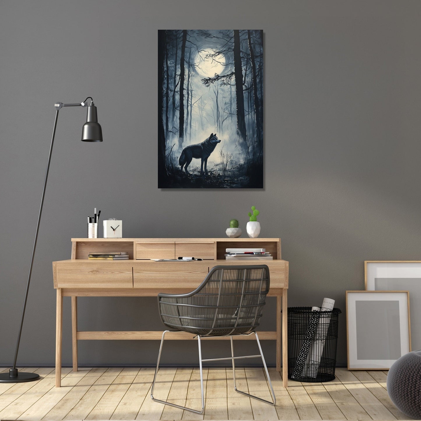 Lunar Serenade Canvas