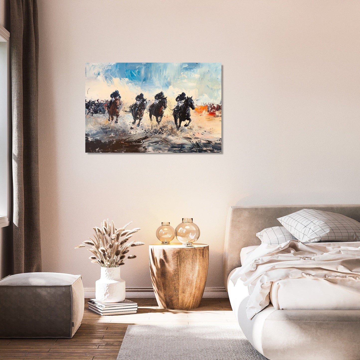 Galloping Glory Racing Canvas