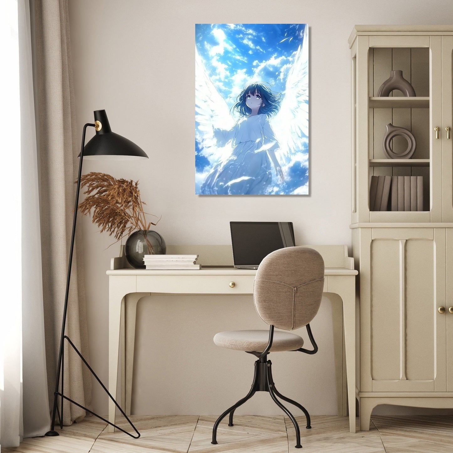 Seraphic Angel Sky Canvas