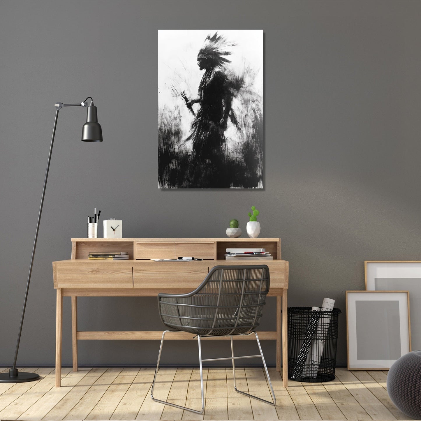 Warrior Chief's Majesty Canvas