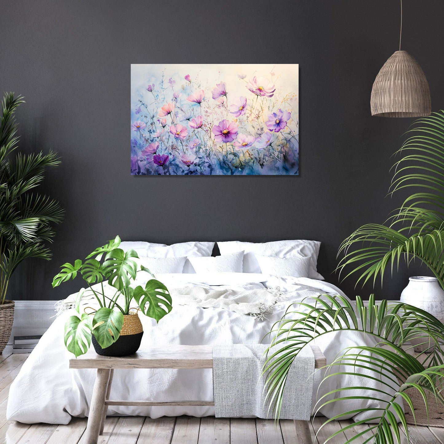 Floral Zephyr Canvas