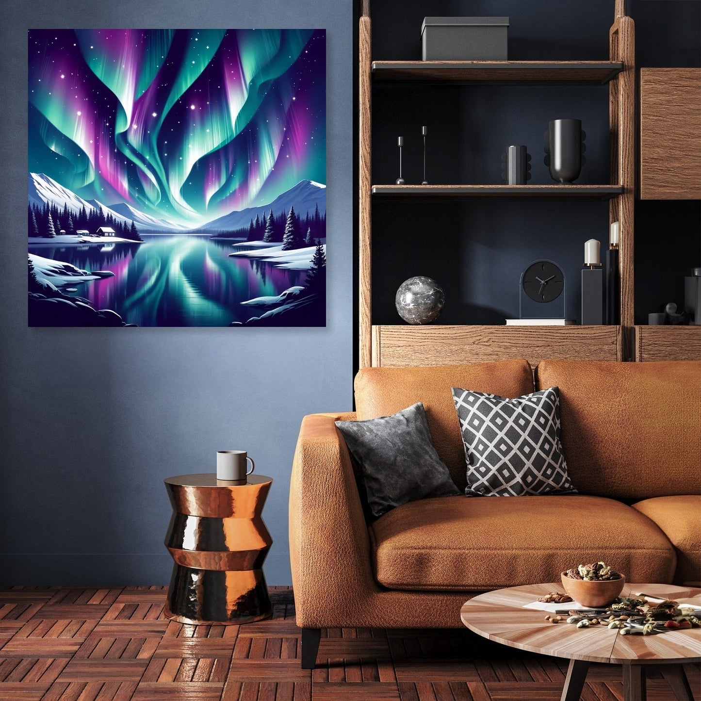 Aurora Borealis Canvas