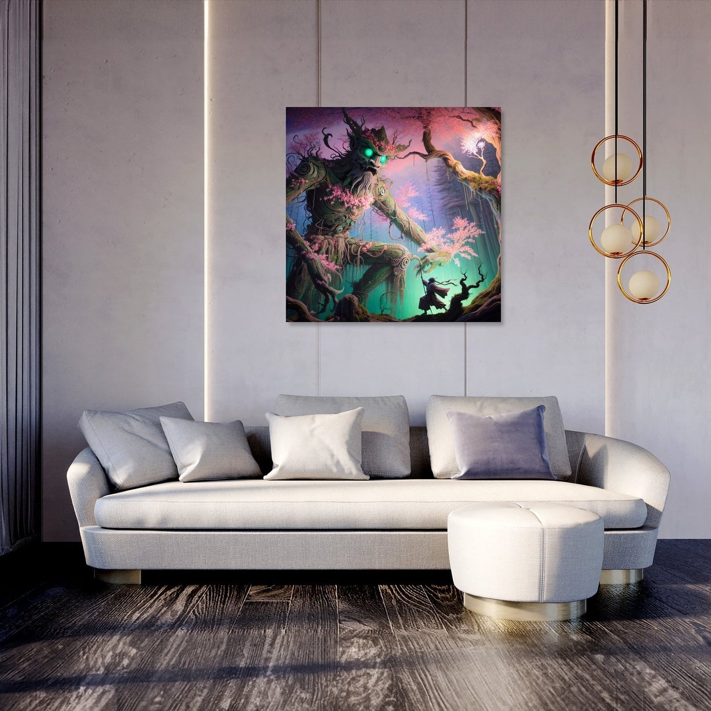 Guardian of the Twilight Forest Canvas