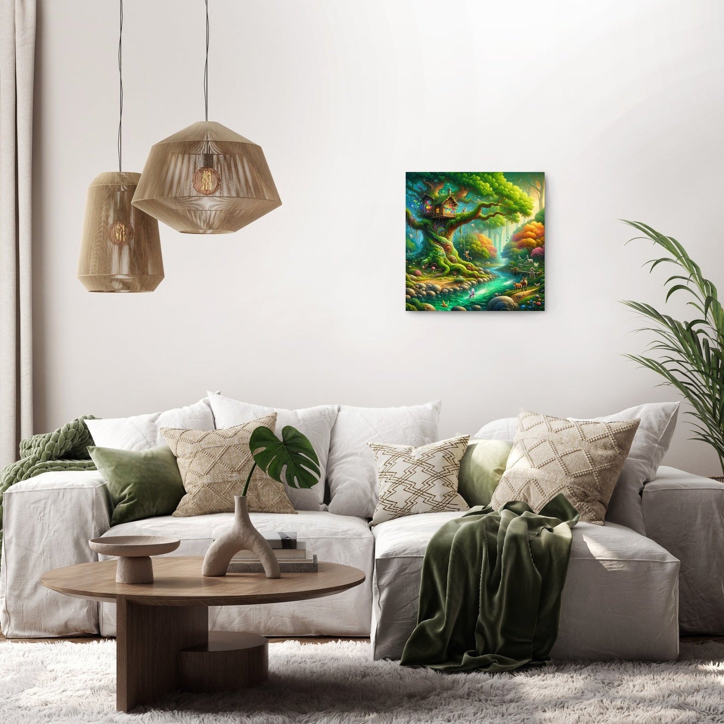 Enchanted Nature's Playground Canvas