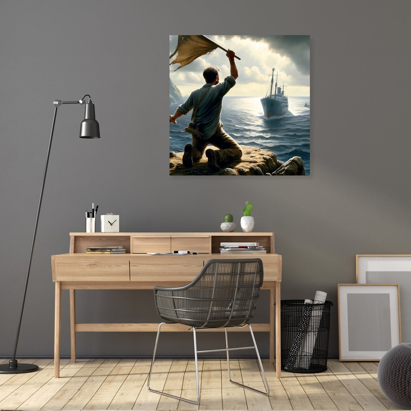The Long-awaited Rescue Canvas