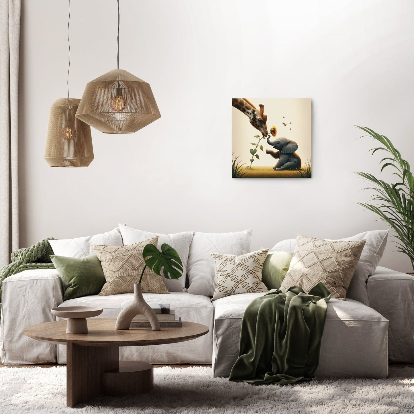 Sunflower Safari Bond Canvas