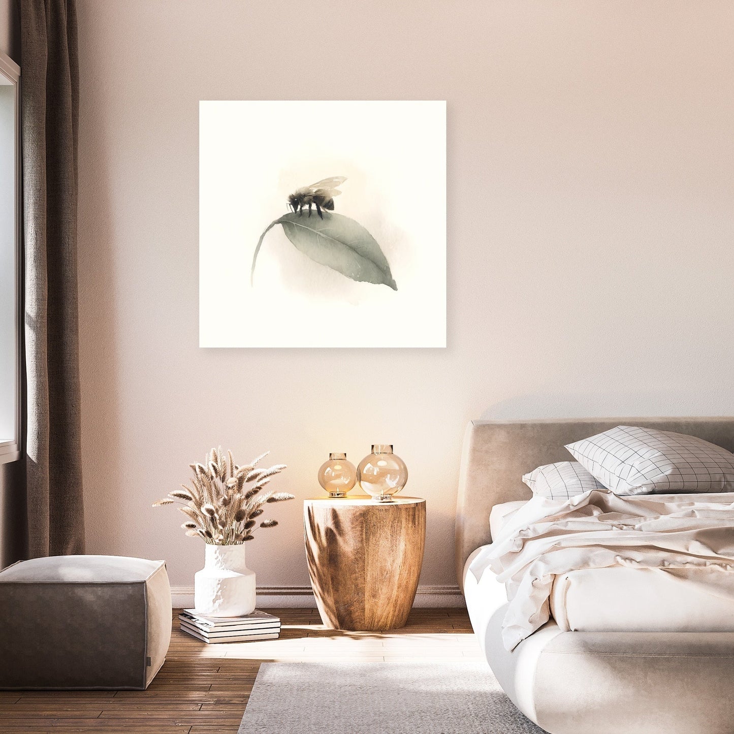 Bee's Quiet Moment Canvas