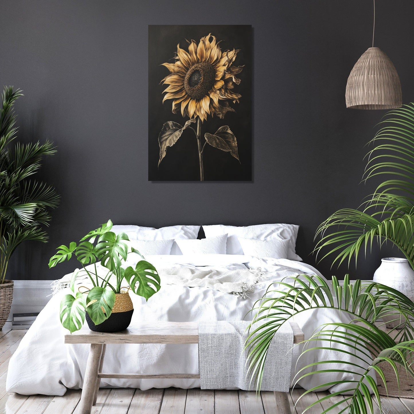 Sunflower Symphony Canvas