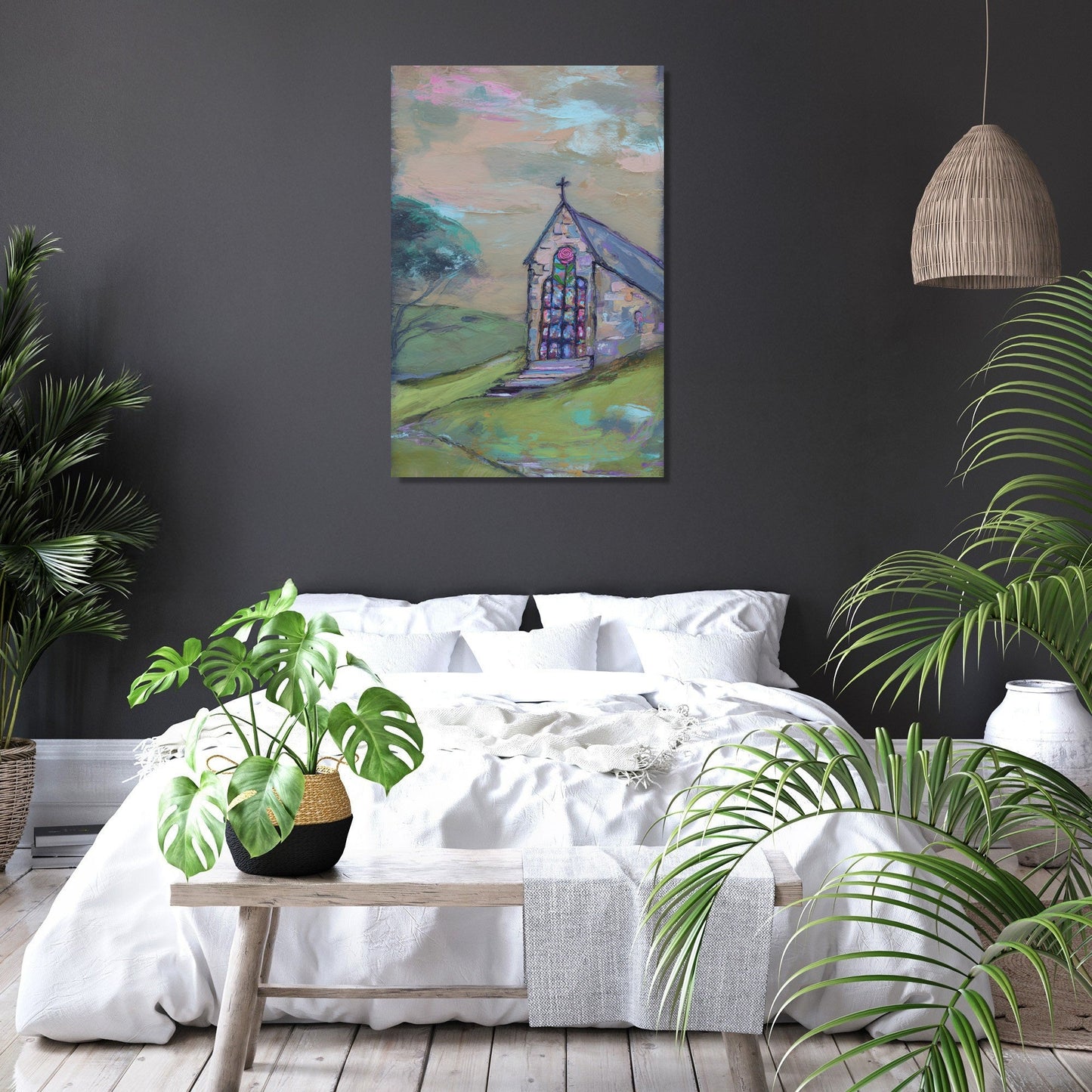 Yorkshire Chapel Serenity Canvas