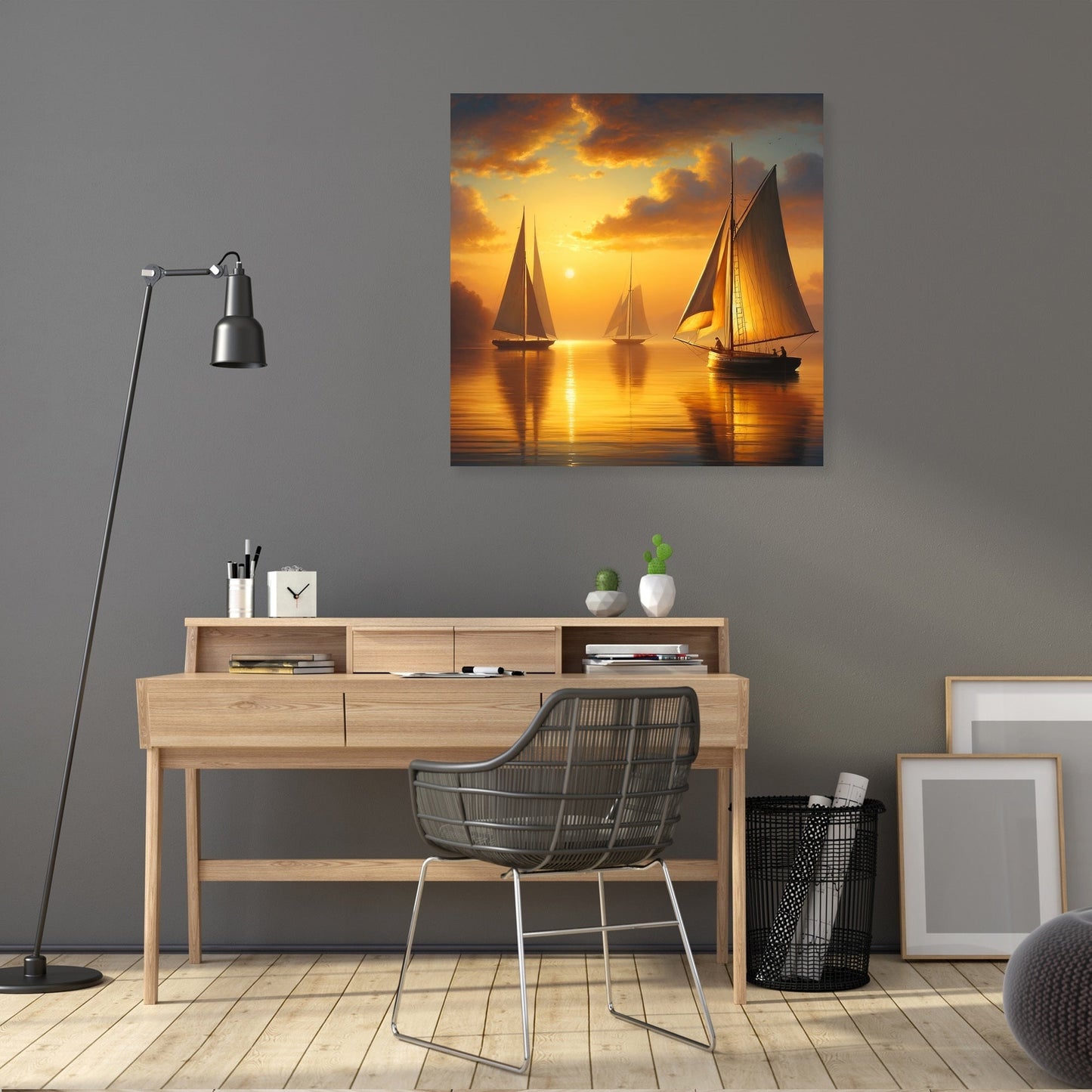 Lakeside Twilight Canvas