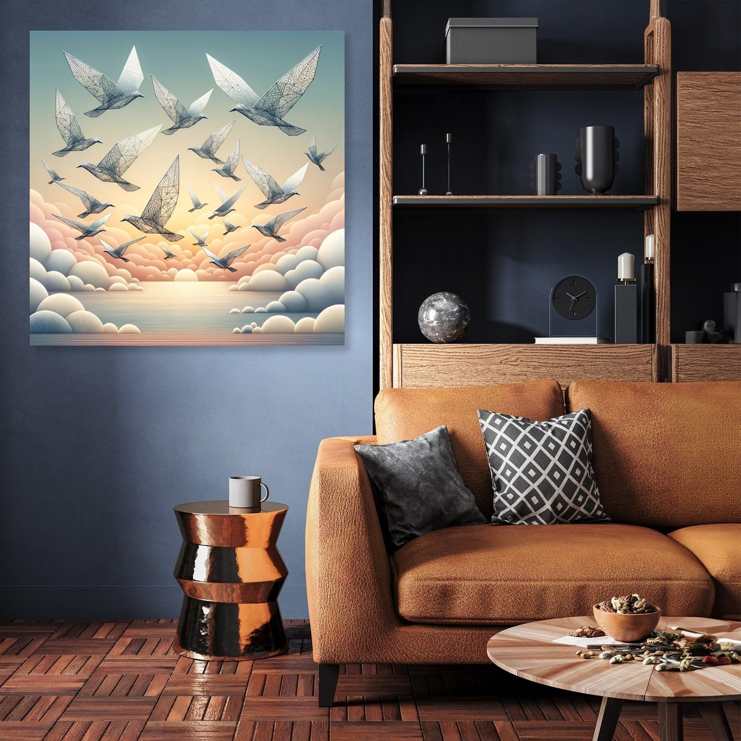 Avian Geometry Canvas