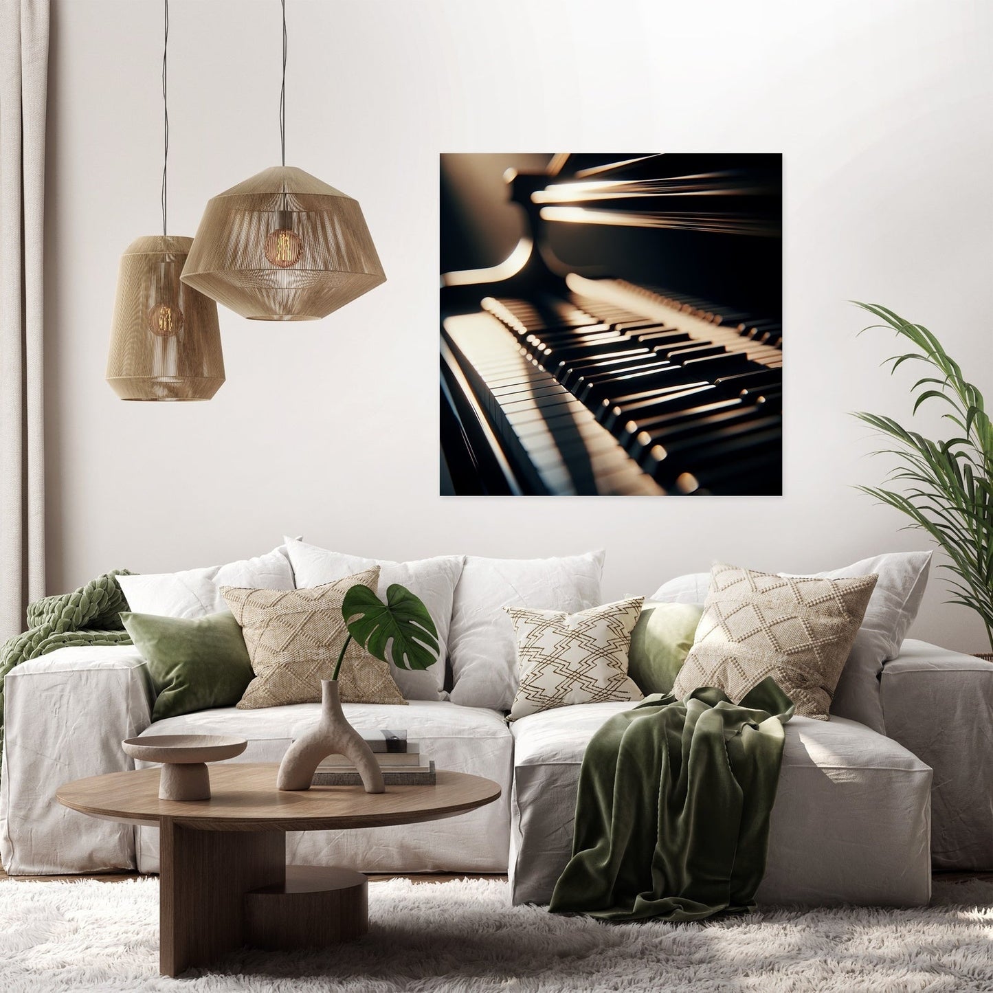 Piano Reverie Canvas